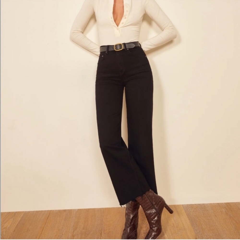 Reformation Emma High Rise Wide Leg Jean